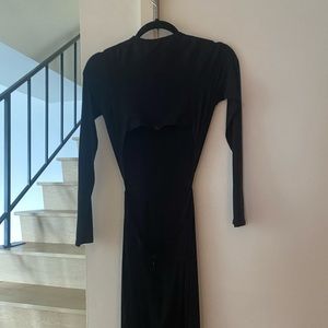 Express Black Maxi Dress